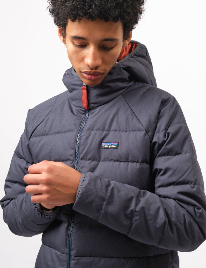 Patagonia Cotton Down Jacket - Smolder Blue