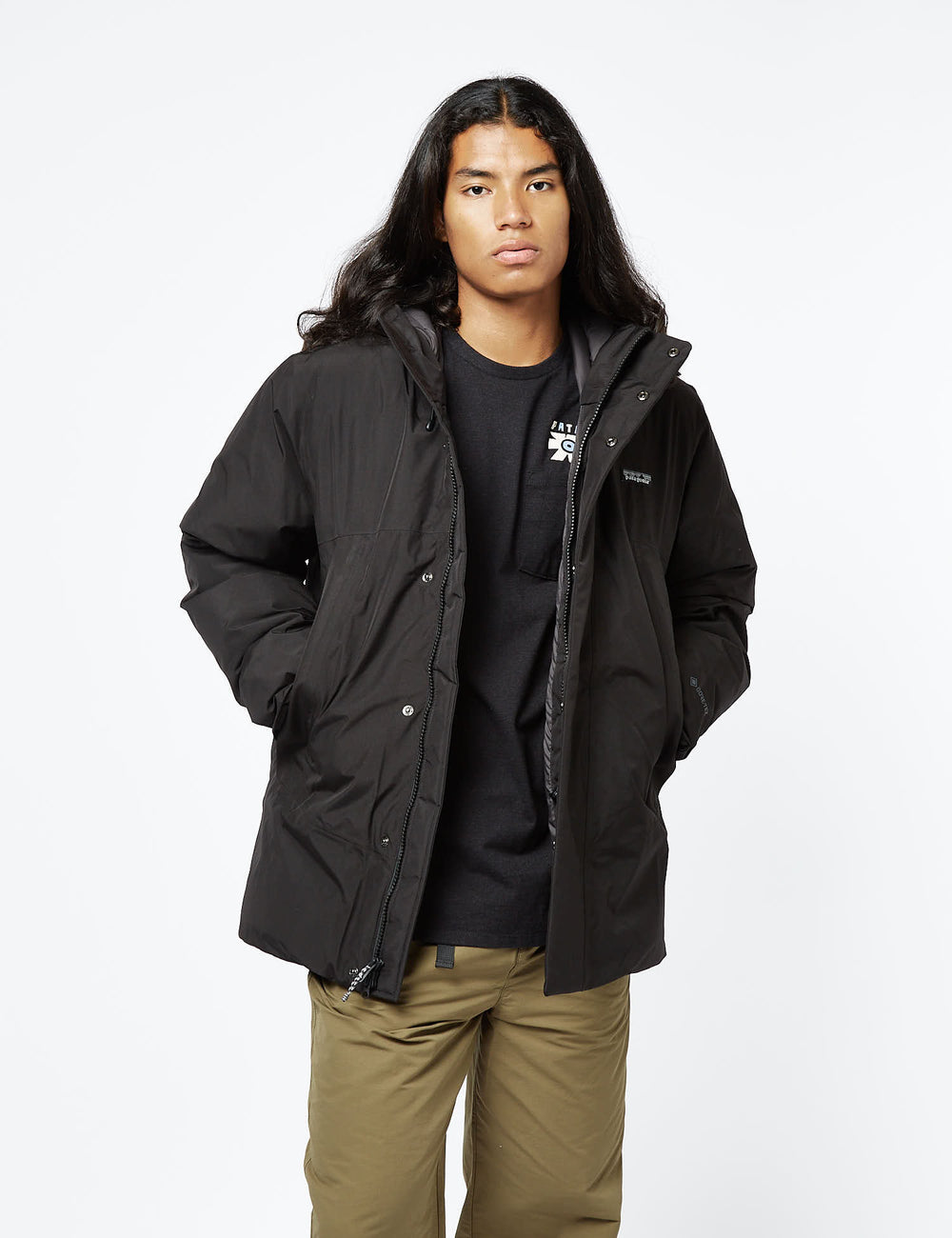 Adidas men's icon parka hotsell utility black