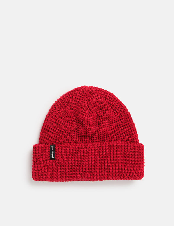 Patagonia Snowdrifter Beanie Hat - Touring Red