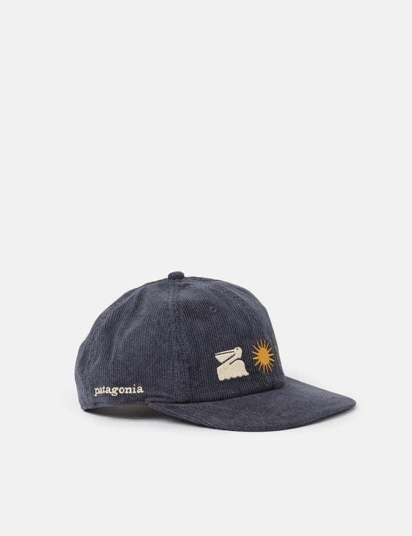 Patagonia Channel Islands Cord Cap - Smolder Blue