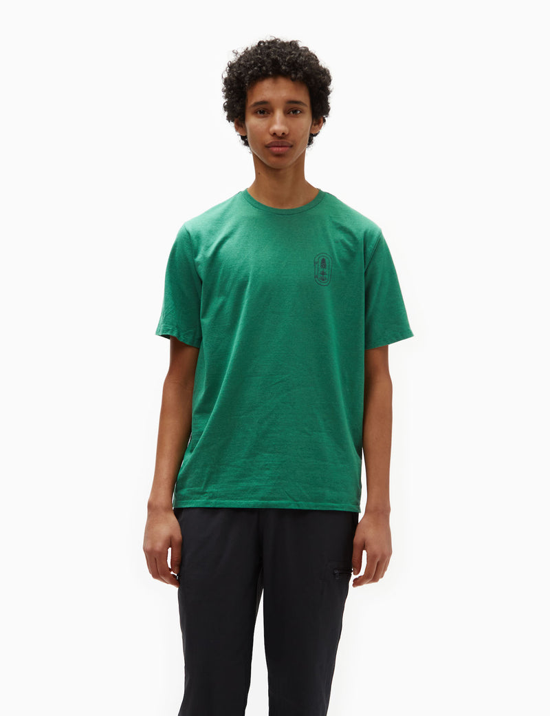 Patagonia Clean Climb Trade Responsibili-Tee T-Shirt - Gather Green