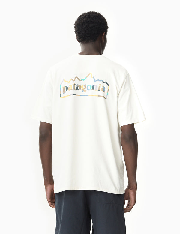 Patagonia Unity Fitz Responsibili-Tee T-Shirt - Birch White