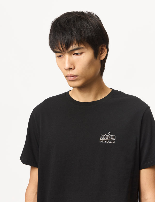 Patagonia Strataspire Responsibili-Tee T-Shirt - Black