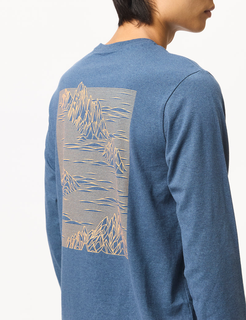 Patagonia Strataspire Long Sleeve T-Shirt - Utility Blue