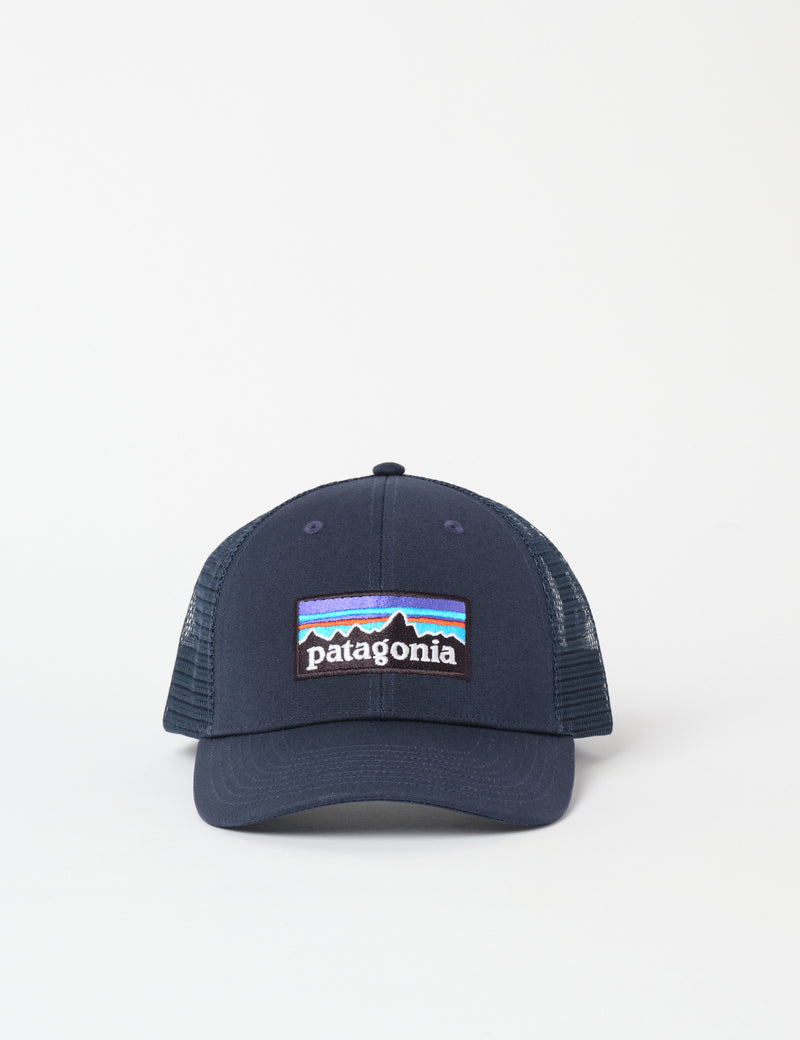 Patagonia P-6 Logo LoPro Trucker Cap - New Navy Blue