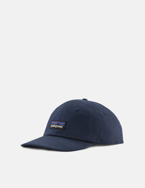 Patagonia P-6 Label Trad Cap - New Navy Blue