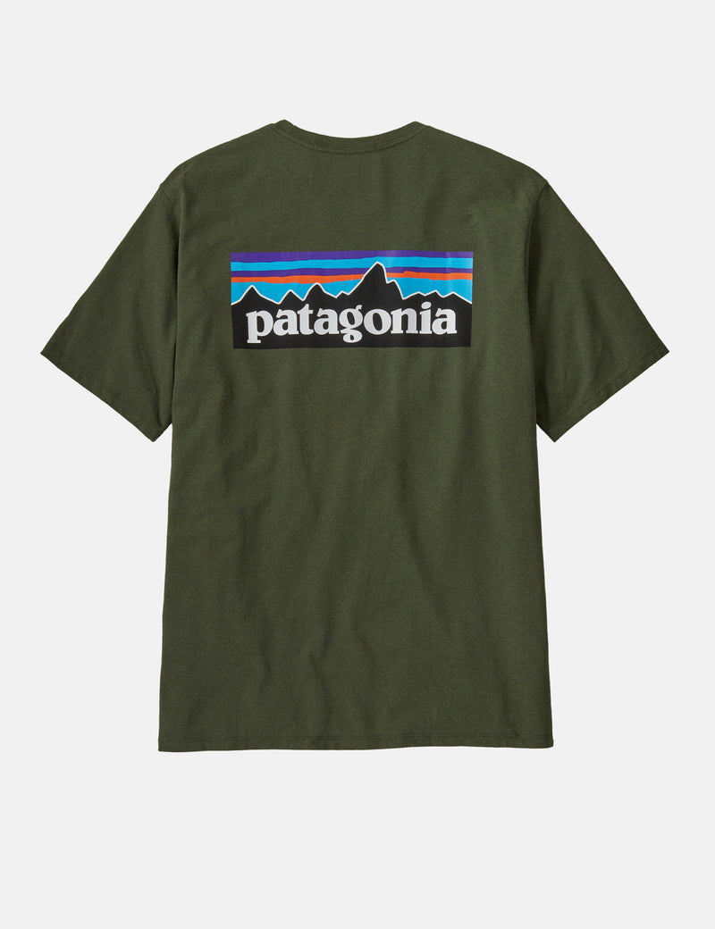 Patagonia P-6 Logo Responsibili-Tee T-Shirt - Torrey Pine Green