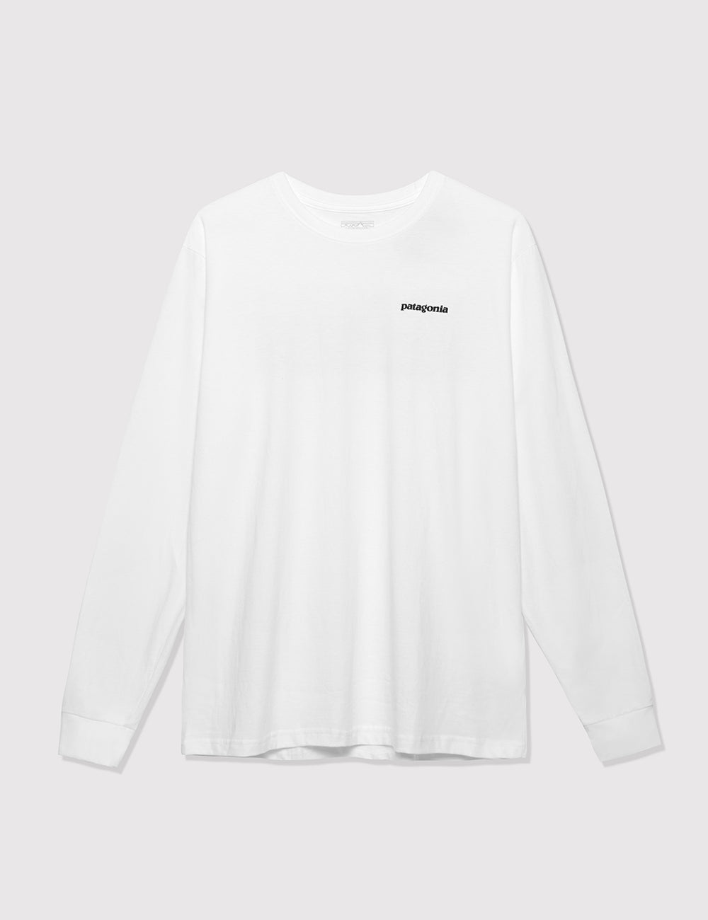 patagonia white long sleeve t shirt