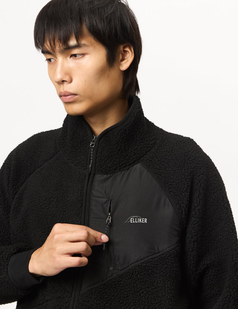 Elliker Keld Fleece Jacket - Black