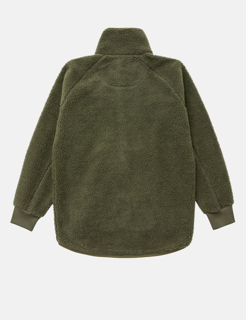 Elliker Keld Fleece Jacket - Olive Green