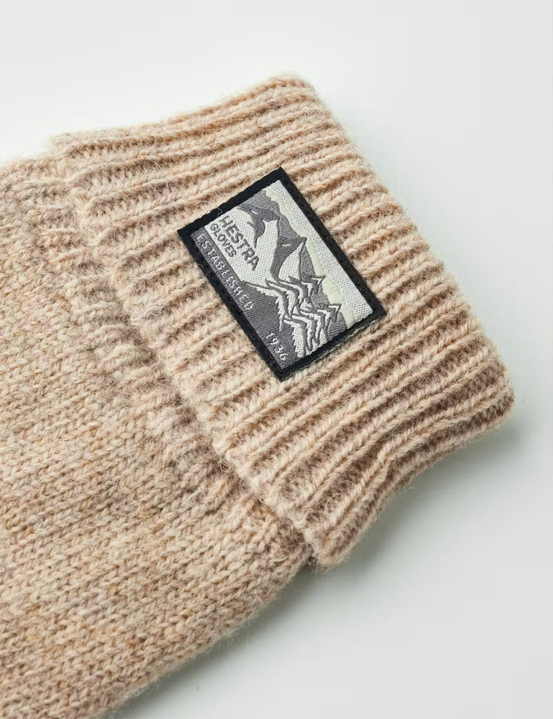 Hestra Raggwool Gloves - Beige