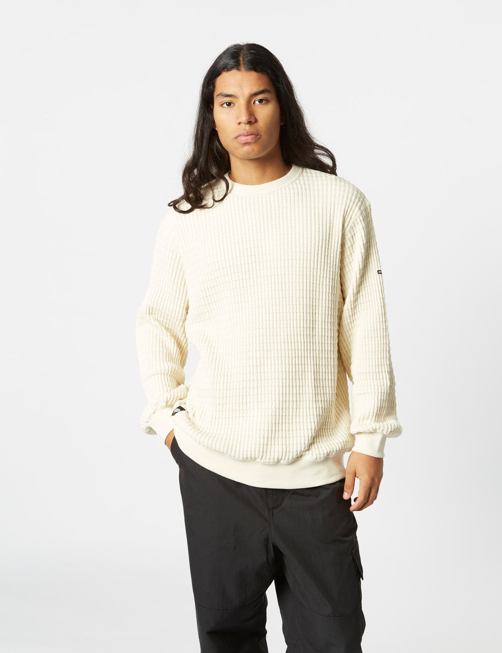 Manastash Snuggle Snug Therma Sweatshirt - Natural | URBAN EXCESS.