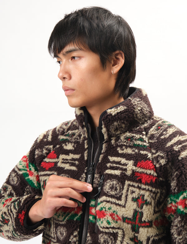 Manastash Chimayo Fleece Jacket - Brown