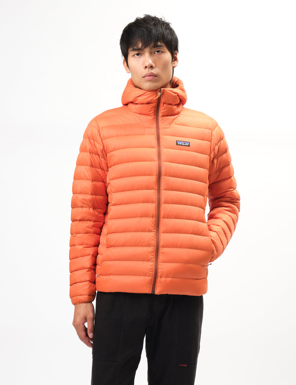 Patagonia Down Sweater Hoody - Redtail Rust