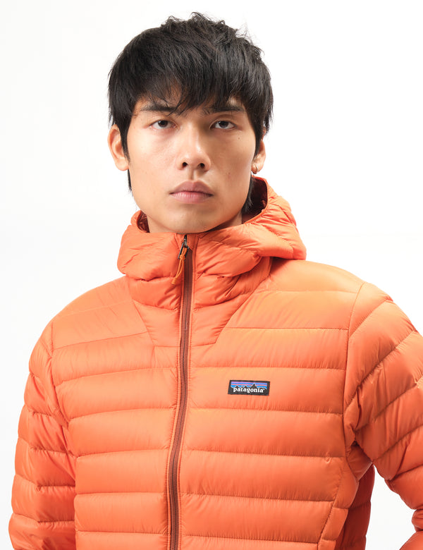 Patagonia Down Sweater Hoody - Redtail Rust