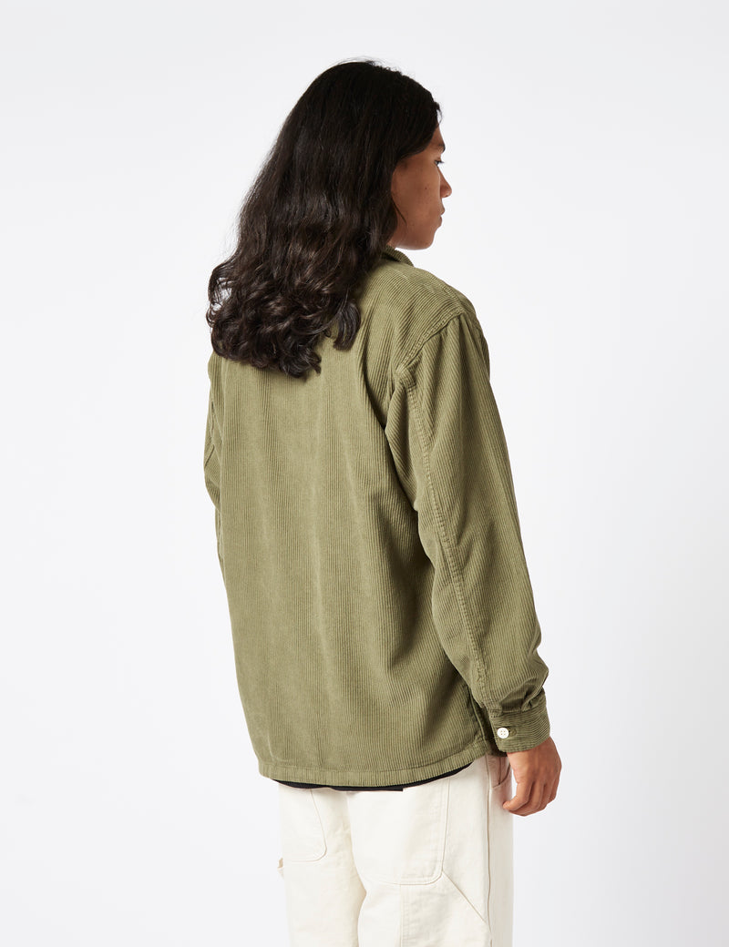 Stan Ray CPO Shirt (Cord) - Olive Green