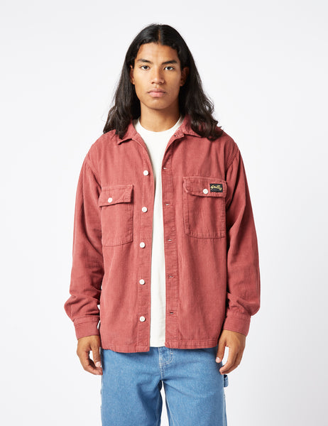 Stan Ray CPO Shirt (Cord) - Cranberry Red I Urban Excess