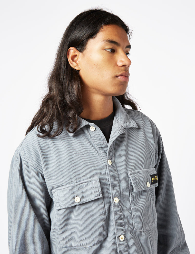 Stan Ray CPO Shirt (Cord) - Battle Grey