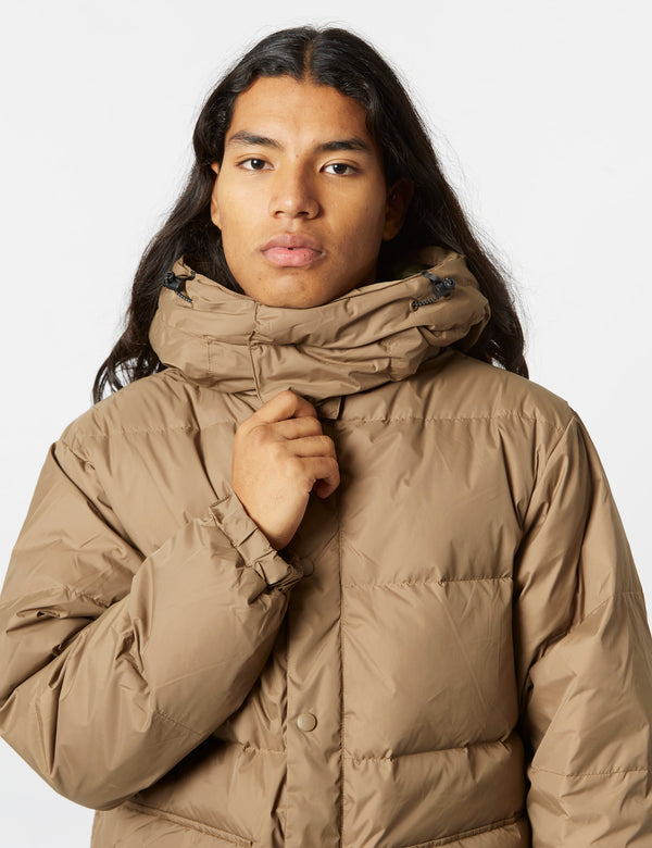 Stan Ray Down Jacket (Removable Hood) - Dusk Khaki