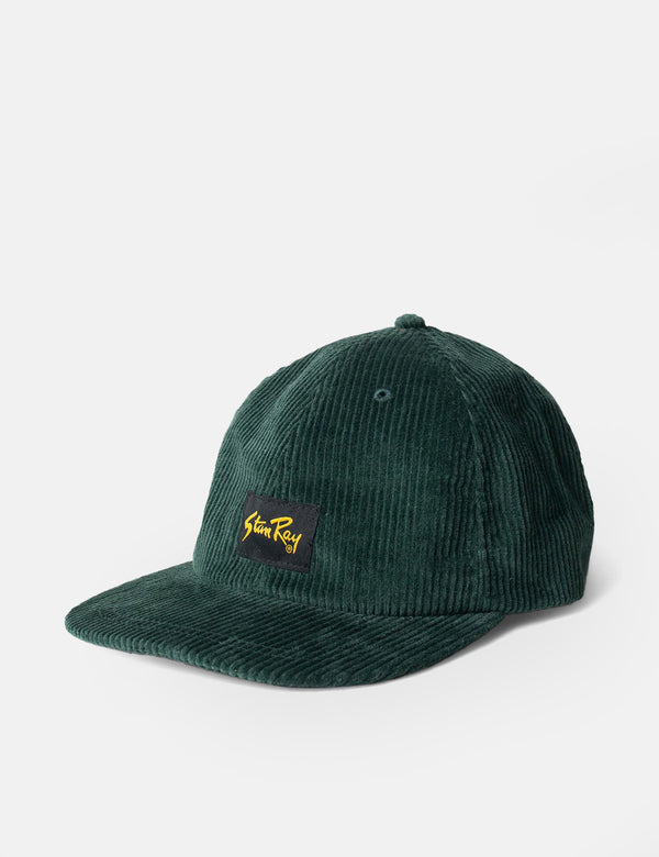 Stan Ray Ball Cap (Cord) - Pine Green