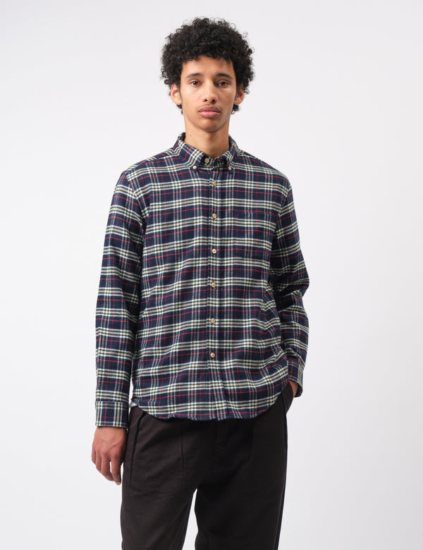 Portuguese Flannel Lamo Shirt - Blue