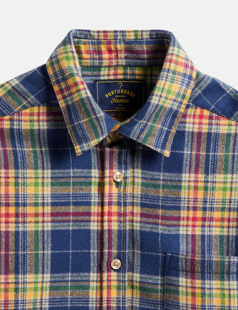 Portuguese Flannel Olissipo Shirt - Blue