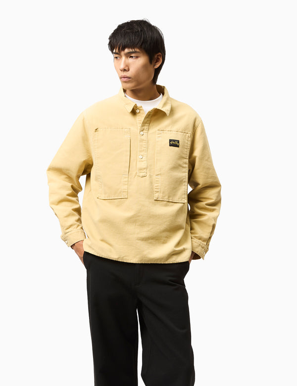 Stan Ray Painters Pop Over Shirt (Bedford Cord) - Khaki