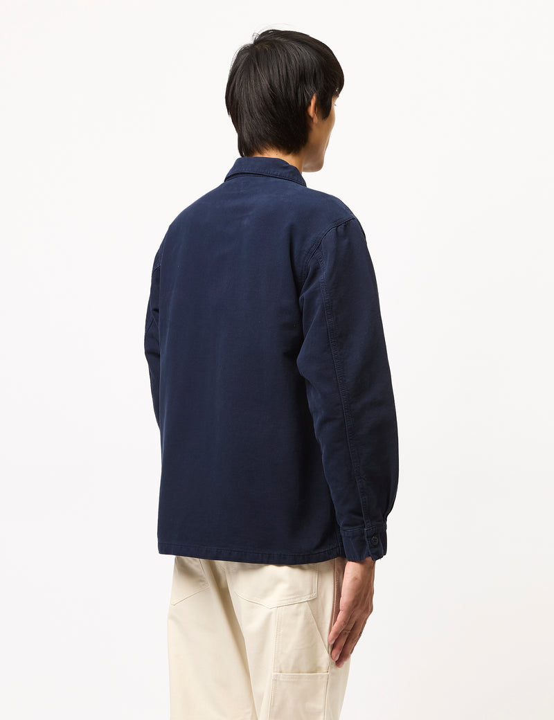 Stan Ray CPO Shirt (Bedford Cord) - Navy Blue