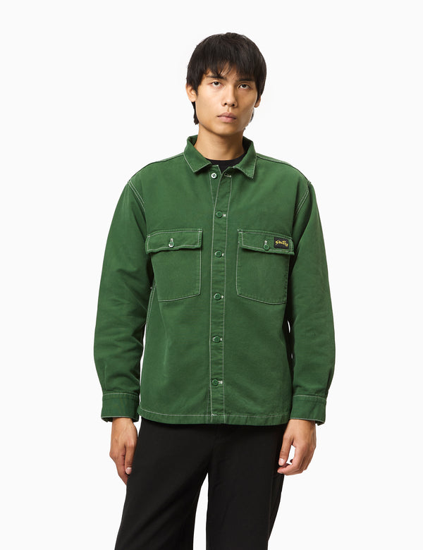 Stan Ray CPO Shirt (Bedford Cord) - Racing Green