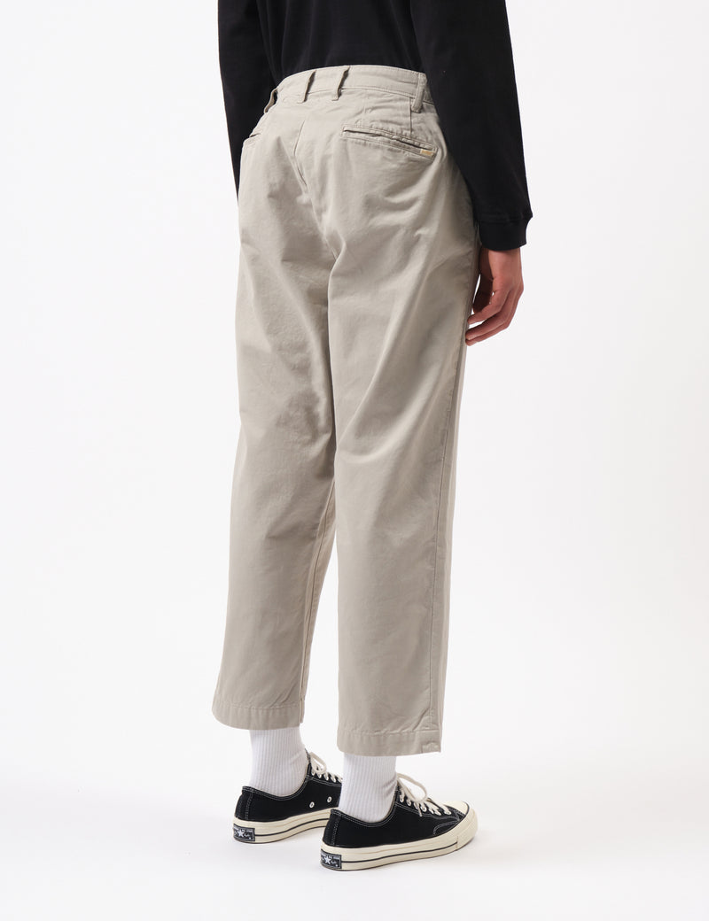 Bhode Two Pleat Pant - Stone