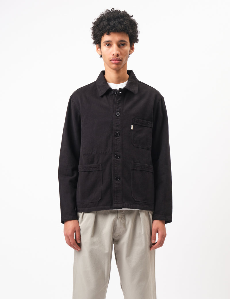 Bhode French Chore Jacket Mk.II - Black