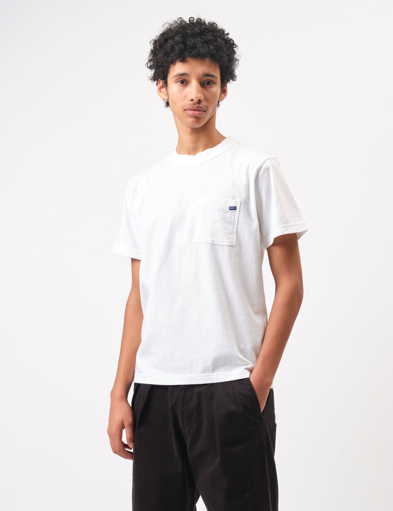 Bhode Everyday Pocket T-Shirt - White