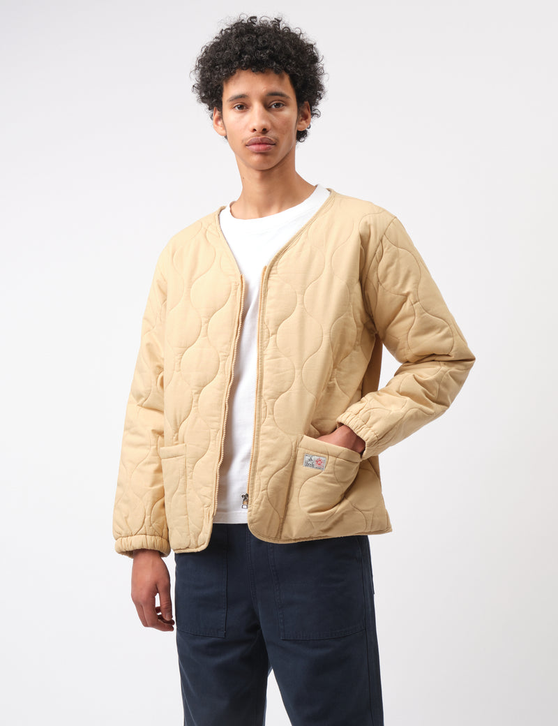 Bhode Quilted Jacket - Parchment