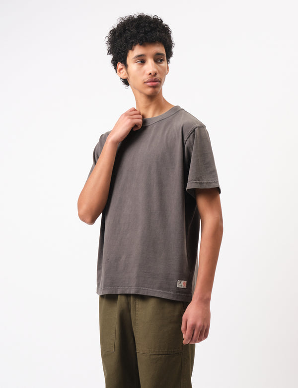 Bhode Pigment Washed Tee - Paloma Grey