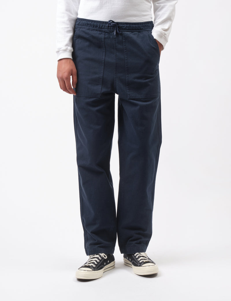 Bhode Fatigue Pant Canvas - Midnight Navy