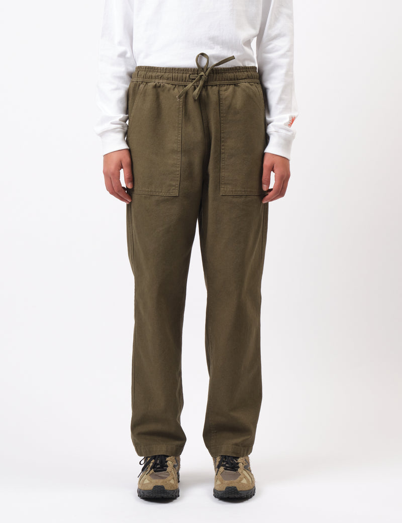 Bhode Fatigue Pant Canvas - Burnt Olive Green