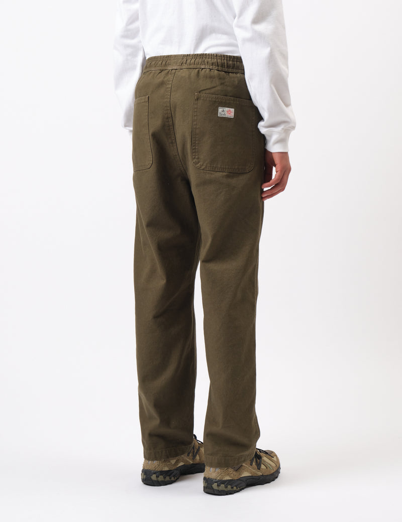 Bhode Fatigue Pant Canvas - Burnt Olive Green