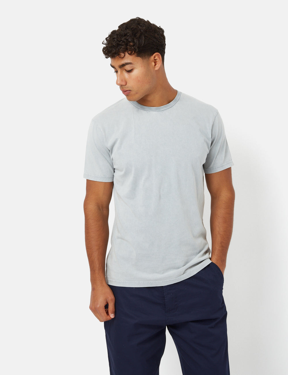 Colorful Standard Classic T-Shirt (Organic) - Faded Grey I Urban