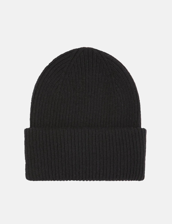 Colorful Standard Merino Wool Hat - Deep Black