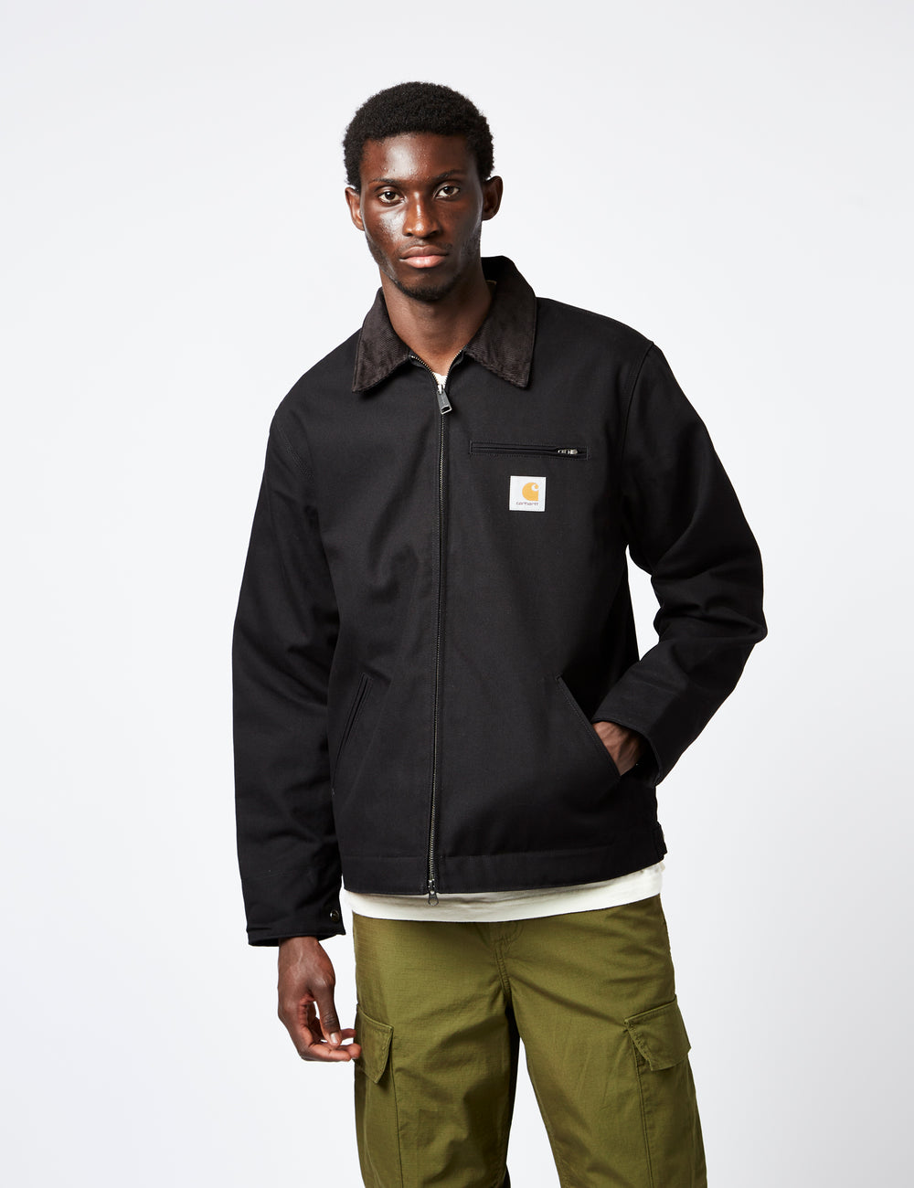 Carhartt-WIP Detroit Jacket (Insulated) - Black I Urban Excess. – URBAN  EXCESS