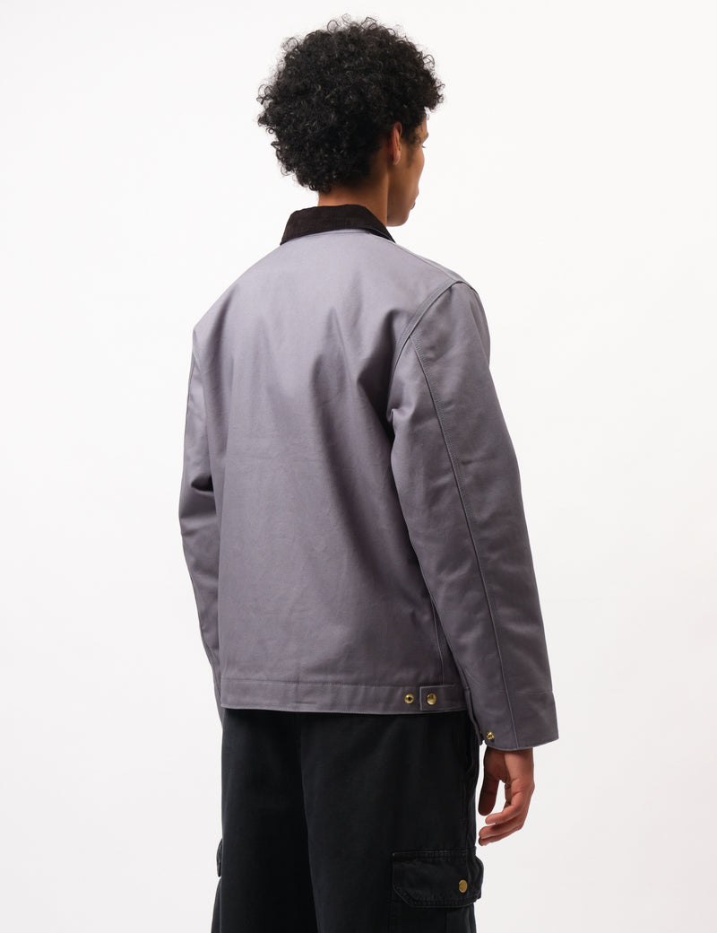 Carhartt WIP Detroit Jacket (Blanket Lined) - Dove Grey