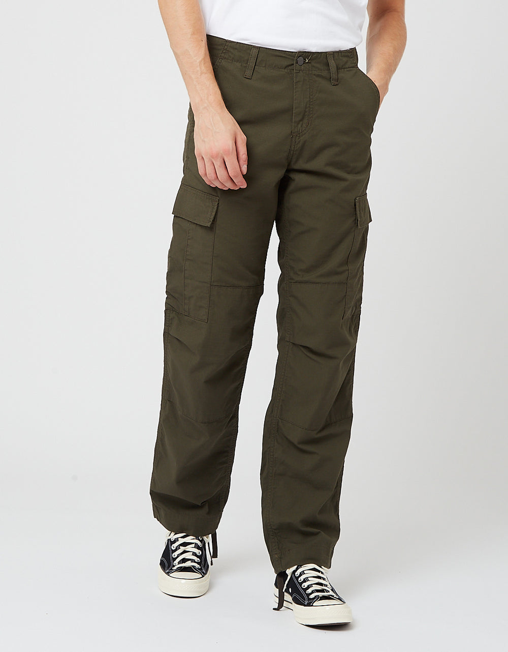 Carhartt Men's Force Relaxed Fit Ripstop Cargo Work Pant - Dark Khaki —  Dave's New York