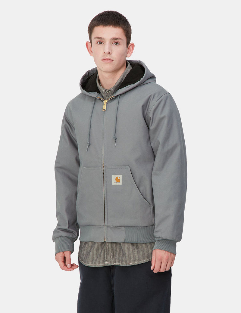 Carhartt WIP Active Jacket (Quilted Fleece Lined) - Dove Grey