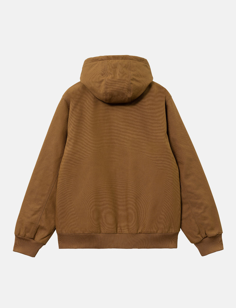 Carhartt WIP Active Jacket (Quilted Fleece Lined) - Hamilton Brown