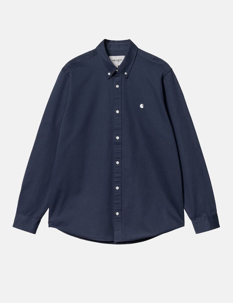 Carhartt WIP Madison Shirt (Regular) - Air Force Blue