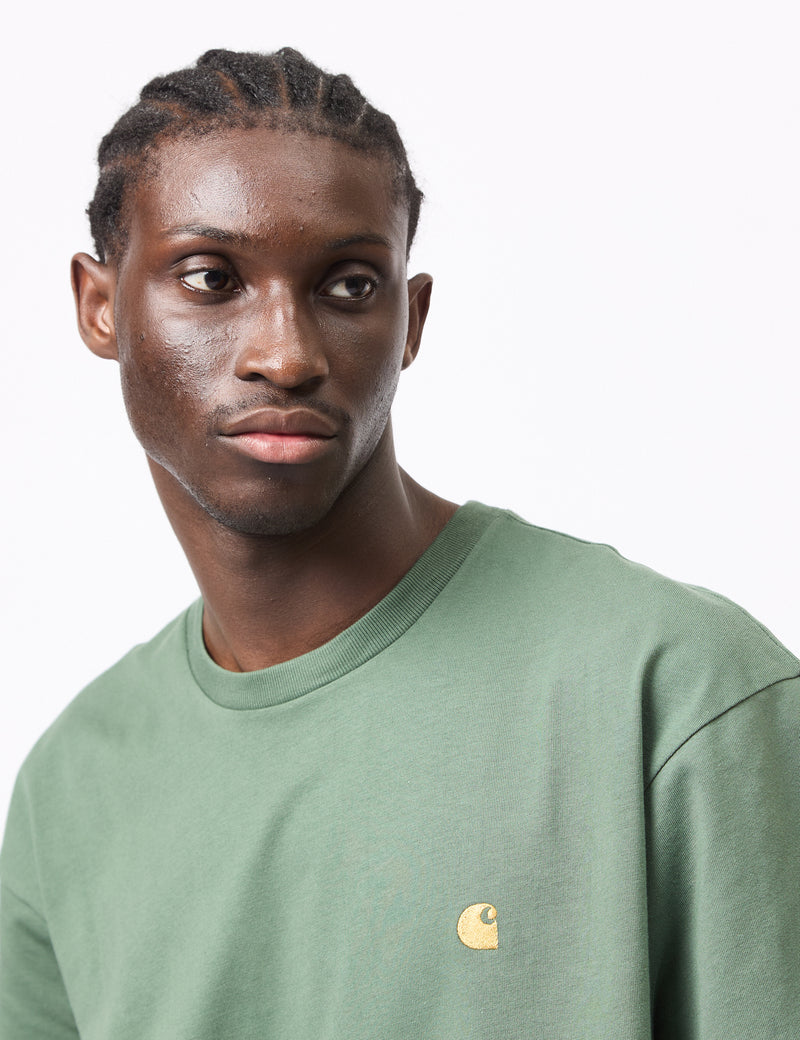 Carhart WIP Chase T-Shirt - Duck Green