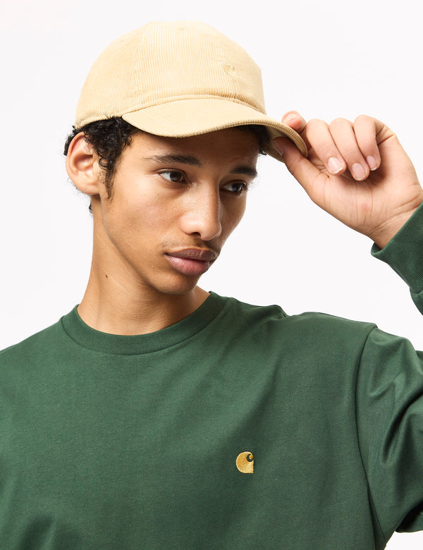 Carhartt WIP Chase Long Sleeve T-Shirt (Loose) - Sycamore Tree Green