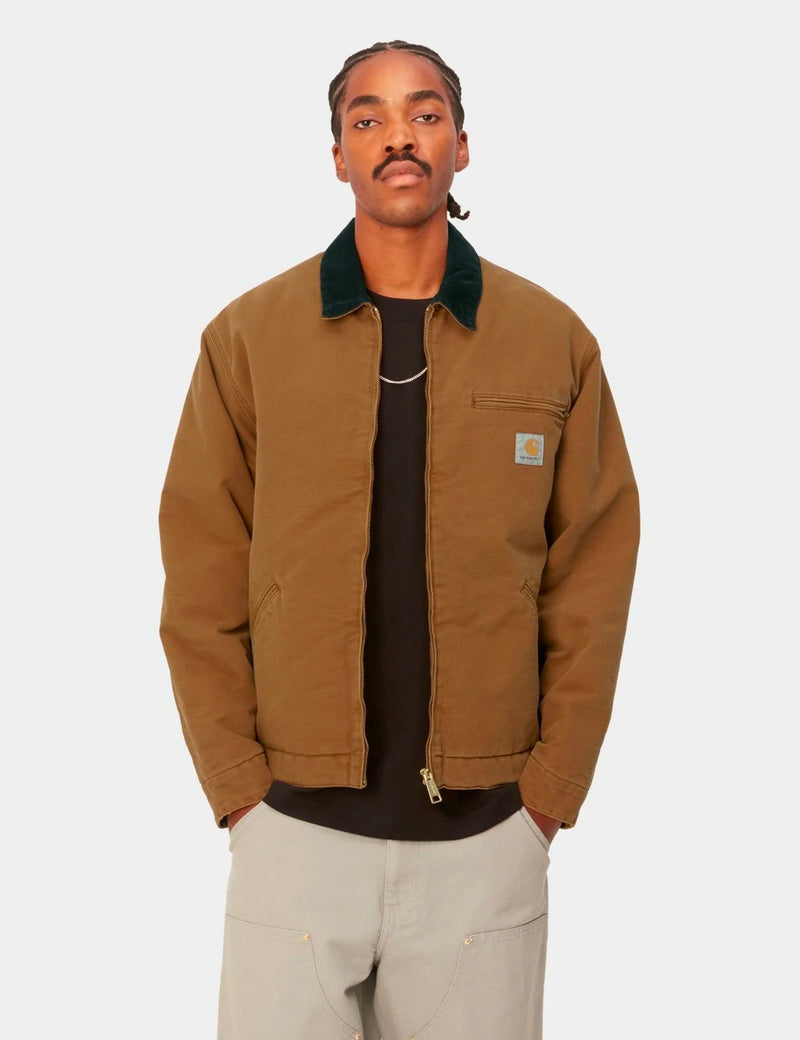 Carhartt Detroit Jacket Hamilton Brown, Organic. - Impala Streetwear
