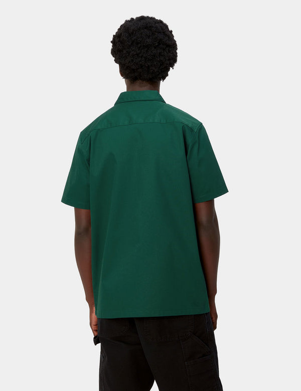 Carhartt-WIP Master Shirt Short Sleeve (Regular) - Chervil Green