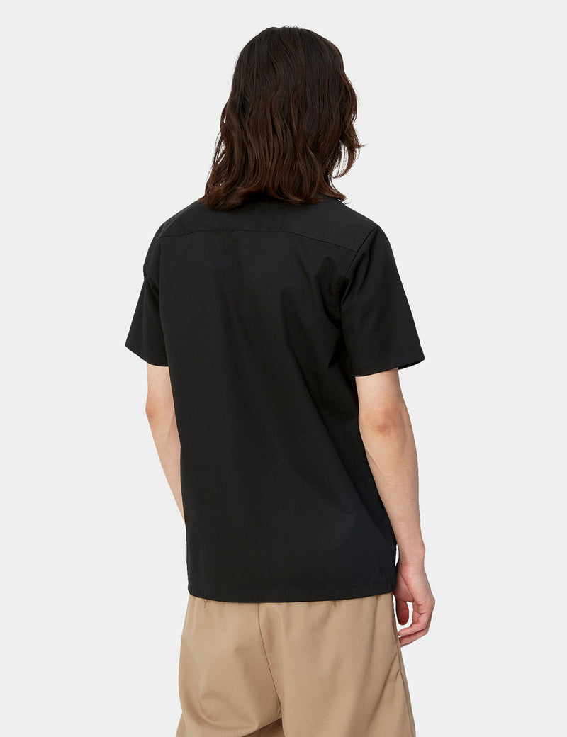 Carhartt-WIP Master Shirt Short Sleeve (Regular) - Black